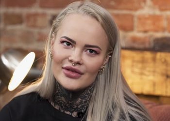 Monika Miller, wnuczka byłego premiera Leszka Millera pokazała stare zdjęcie, na którym jest bez tatuaży, kolczyków oraz makijażu.