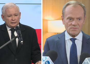 Donald Tusk ostro skomentował wystąpienie Jarosława Kaczyńskiego. Prezes PiS zabrał głos po mszy świętej z okazji rocznicy śmierci matki