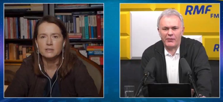 Monika Jaruzelska w RMF FM, którą prowadzi Robert Mazurek wyznała, że komisja w której jest chce zmienić Rondo Dmowskiego w Rondo Praw Kobiet