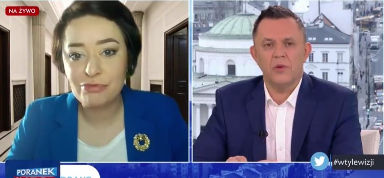 Anna Maria Żukowska podczas wywiadu w TVP wypowiedziała słowa, które bardzo mocno zaskoczyły prowadzącego program dziennikarza.