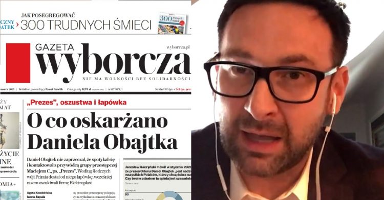 Prokuratura wydała oświadczenie po tym jak Gazeta Wyborcza wypuściła artykuł obciążający prezesa Orlenu jakim jest Daniel Obajtek