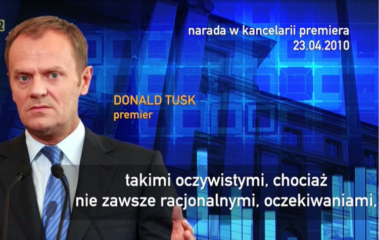 Nagranie jakie ujrzało światło dzienne, ukazuje, że Donald Tusk niespecjalnie mocno walczył o możliwość przeprowadzenia uczciwego śledztwa.