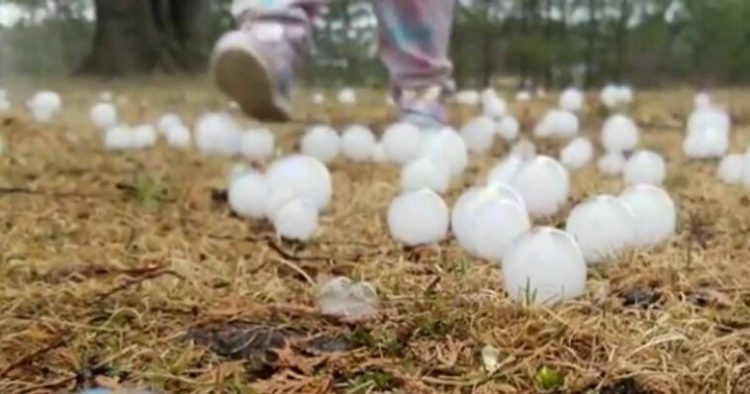 Zdjęcia i film tajemniczych kul szybko obiegły sieć. Niesamowite zjawisko