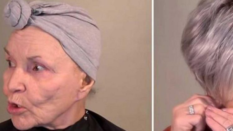 78-latka sama zrobiła sobie makijaż. Efekt końcowy zwala z nóg! Kilkadziesiąt lat mniej [WIDEO]