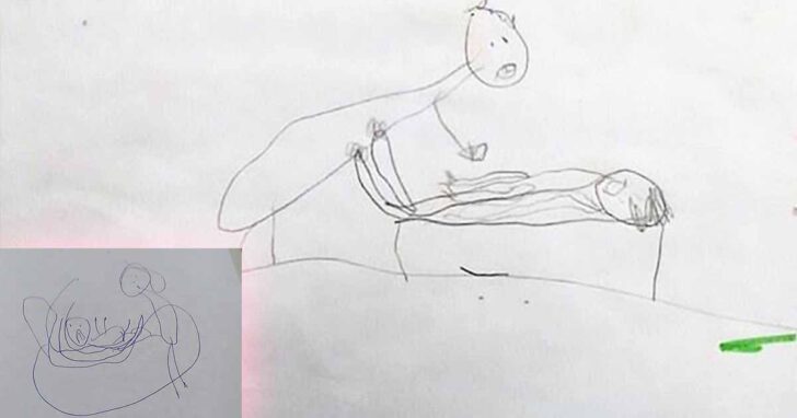 Bulwersująca sprawa jaka miała miejsce zszokowała cały świat. Rysunki 5-latki ujawniły przerażający proceder.