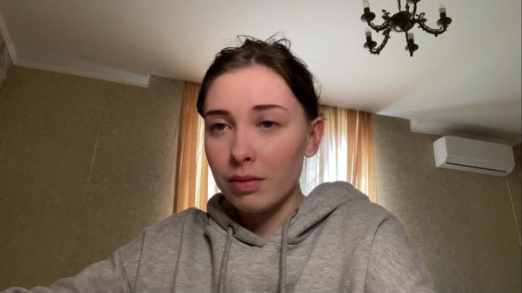 Ukrainka rozpłakała się podczas nagrania. Te słowa ściskają za serce (Wideo)