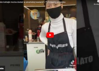 Jakie „koktajle” można dostać w ukraińskiej kawiarni? To nagranie to hit! (wideo)