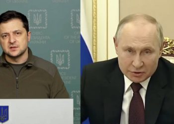 Władimir Putin w rozmowie z Macronem wyraził gotowość do rozmów z prezydentem Ukrainy za pośrednictwem wideokonferencji. Wołodymyr Zełenski natomiast chce rozmowy w cztery oczy. Putin stawia własne warunki w związku z mającymi rozpocząć się rozmowami. Mieszane uczucia.