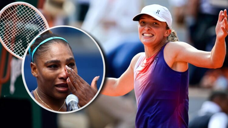 Iga Świątek jeszcze długo będzie na ustach całego świata po tym, gdy trzeci raz z rzędu wygrała Roland Garros. Zwróciła się do Sereny Williams