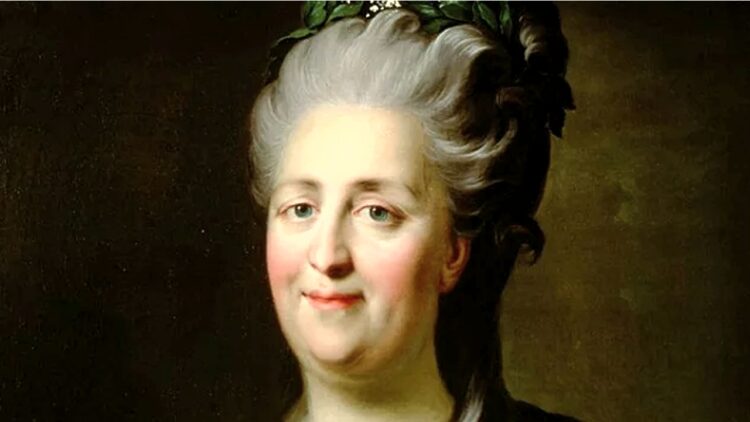 Według opowieści Caryca Katarzyna była jedną z najbardziej rozwiązłych władczyń w historii, przez jej łoże przewinąć miały się setki kochanków