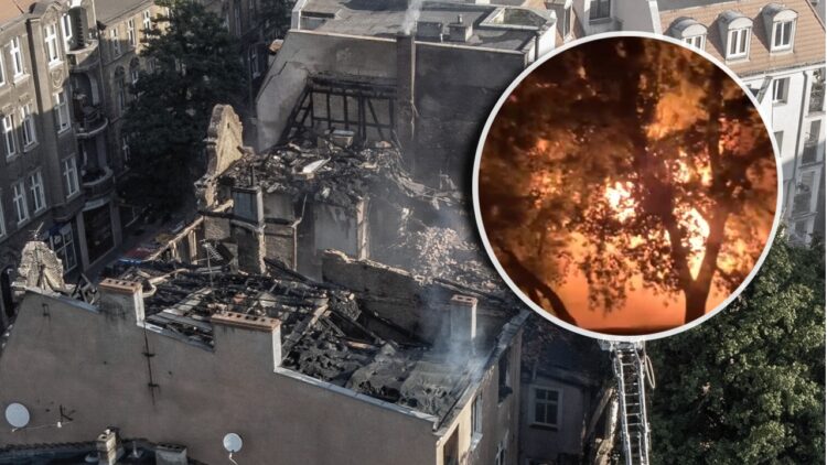 Pożar na poznańskich Jeżycach wybuchł przed północą, obejmując dwie kamienice. Akcja gaśnicza trwała wiele godzin, na miejscu pracują służby.