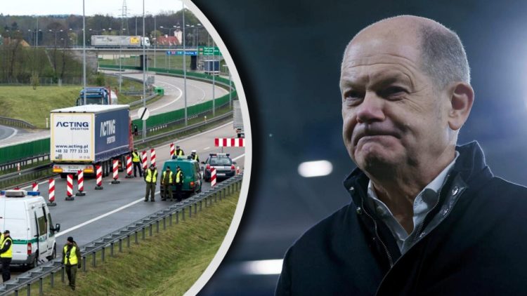 anclerz Niemiec Olaf Scholz ogłosił w środę decyzję o przedłużeniu kontroli na wszystkich granicach Niemiec na kolejne sześć miesięcy.