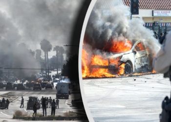 Na polecenie Donalda Trumpa do hrabstwa Los Angeles wysłano 2000 żołnierzy Gwardii Narodowej. USA w ogniu protestów i walki z władzą