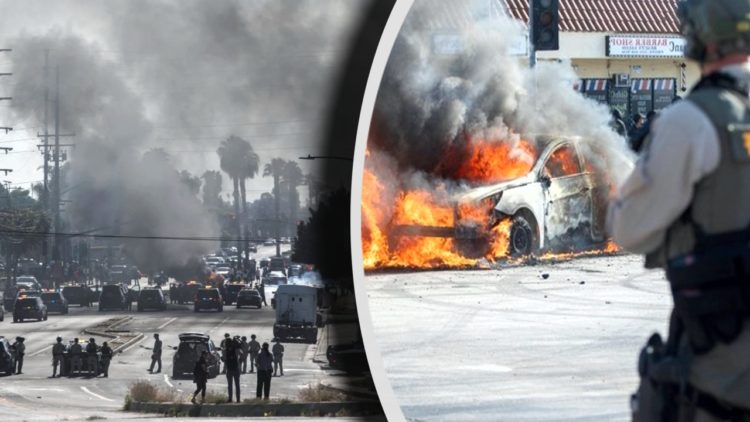 Na polecenie Donalda Trumpa do hrabstwa Los Angeles wysłano 2000 żołnierzy Gwardii Narodowej. USA w ogniu protestów i walki z władzą